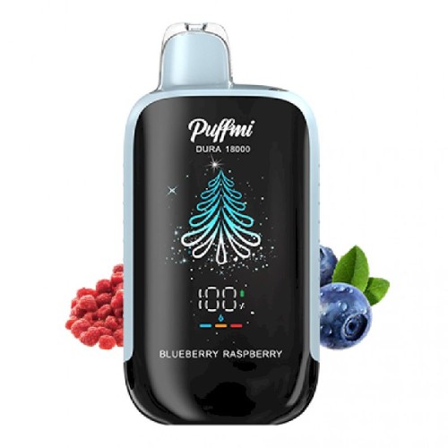 Электроная сигарета PuffMi Dura 18000 - Черника малина (Blueberry Raspberry)