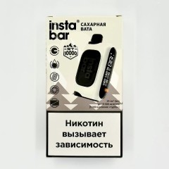 Электронная сигарета INSTABAR WT 10000 by PLONQ Сахарная вата