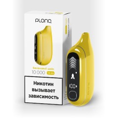 Электронная сигарета PLONQ MAX PRO 10000 затяжек Банановый Шейк