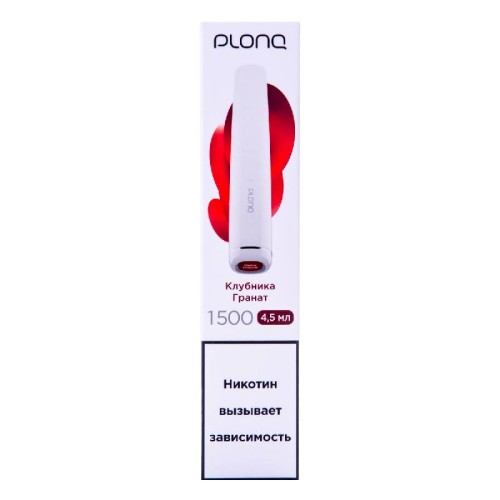 Электронная сигарета Plonq Plus Strawberry Pomegranate (Плонг Плюс Клубника Гранат)