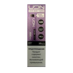 Электронная сигарета UDN BAR 14000 Вишня Виноград