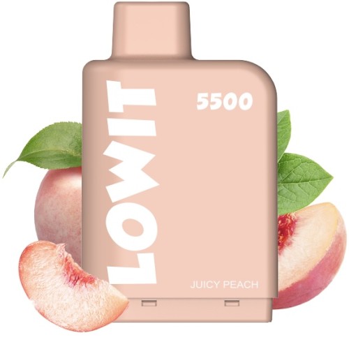 Картридж Elf Bar Lowit 5500 Затяжек Сочный Персик