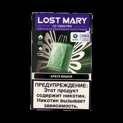 Картридж LOST MARY PRO CD 10000 Арбуз вишня 2%