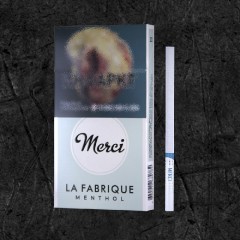 Сигареты MERCI La Fabrique Menthol SuperSlim (Ментол)